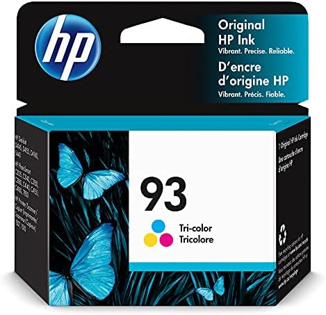 HP 93 Tri-color Ink Cartridge | Works with HP DeskJet D4100, 5440; HP PhotoSmart C3100, C4100, 7850; HP PSC 1500 Series | C9361WN