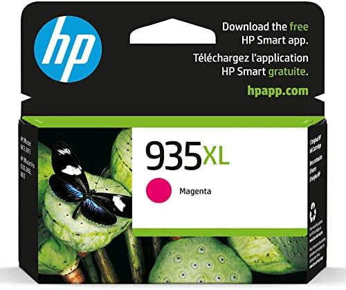HP 935XL Magenta High-yield Ink Cartridge | Works with HP OfficeJet 6810; OfficeJet Pro 6230, 6830 Series | C2P25AN