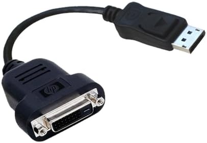 HP Universal DisplayPort / Display Port / DP to DVI Video Adapter Cable Converter (Discontinued by Manufacturer)