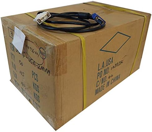 HP Lot-50 6.5Ft DVI-A to VGA Video Cable DVI-6-VGA-L50 2M DVI-A to VGA M/M
